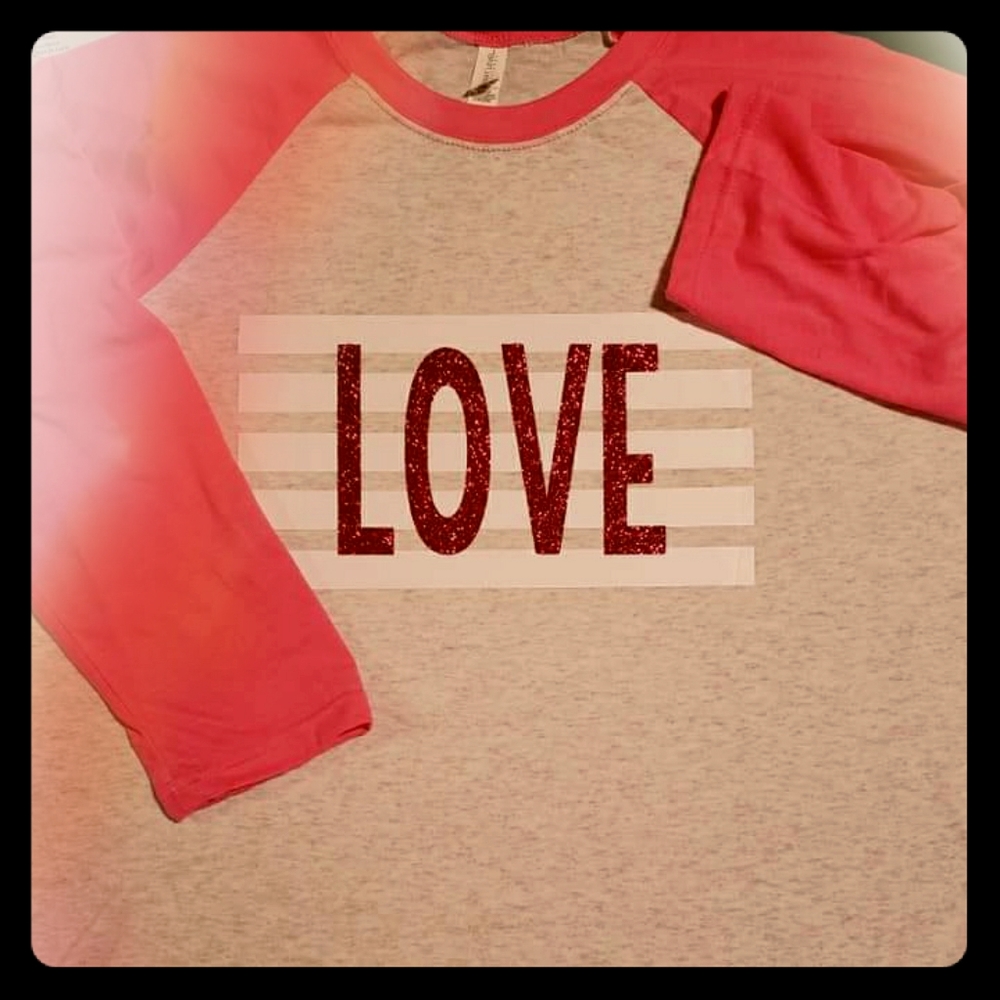 Love 3/4 length t-shirt